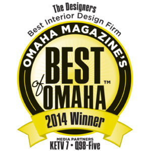 2014 Winner Best of Omaha | Best Interior Design Firm | The Designers