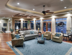 Living Room View - Home on the Lake